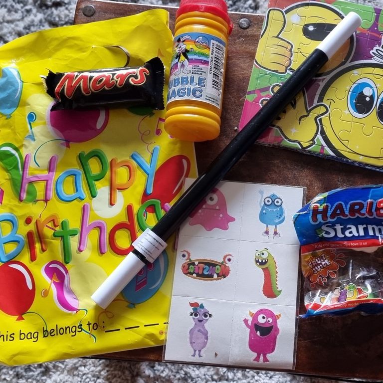 Typical Party Bags